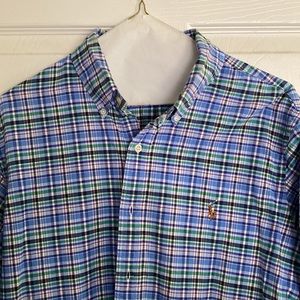 Ralph Lauren button up, size Large